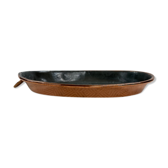 Ancient copper dish