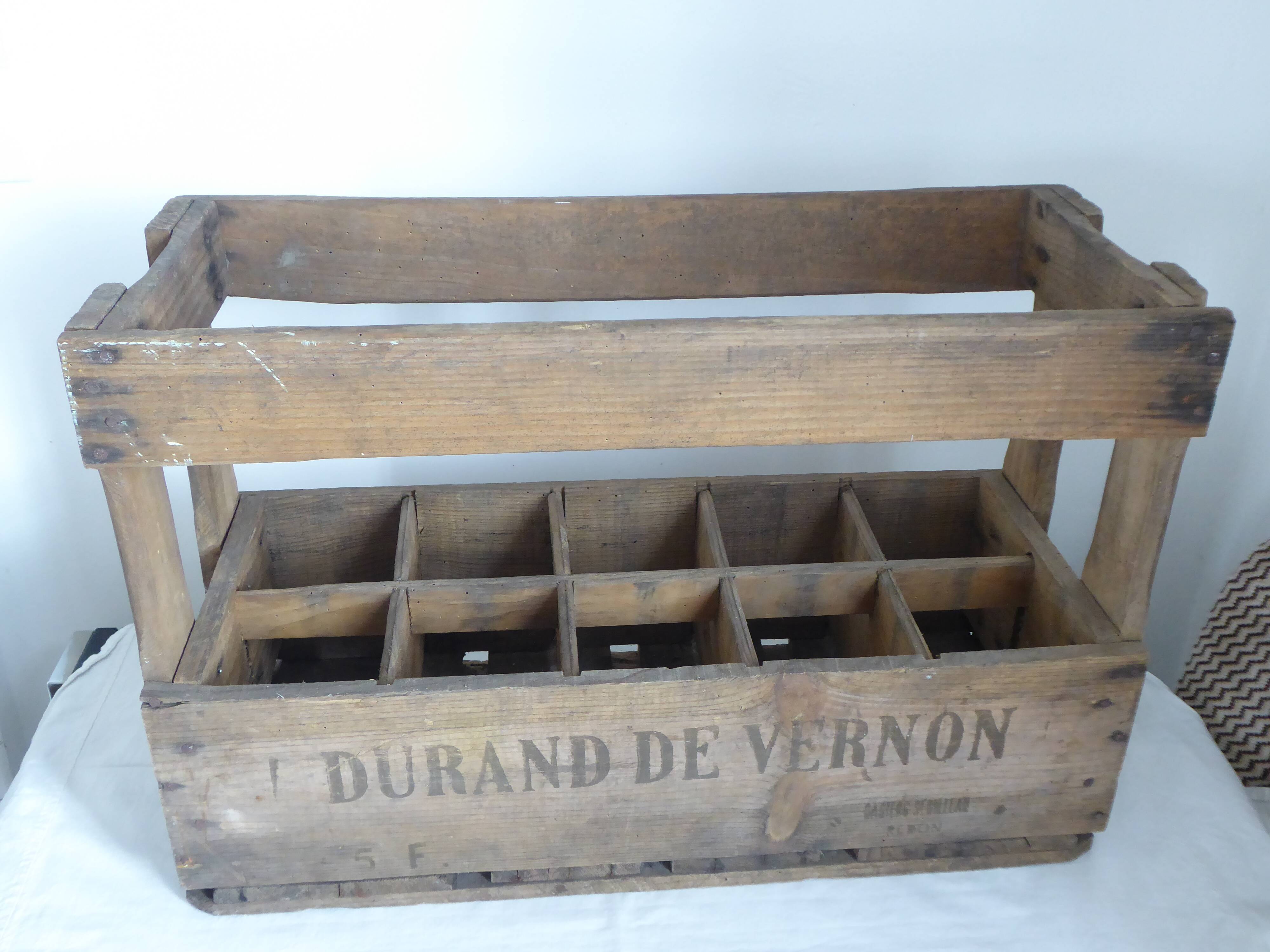 Wooden bottle locker