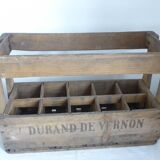 Casier à bouteilles en bois