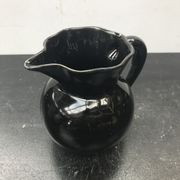 Ancien pichet céramique noire années 70 vintage