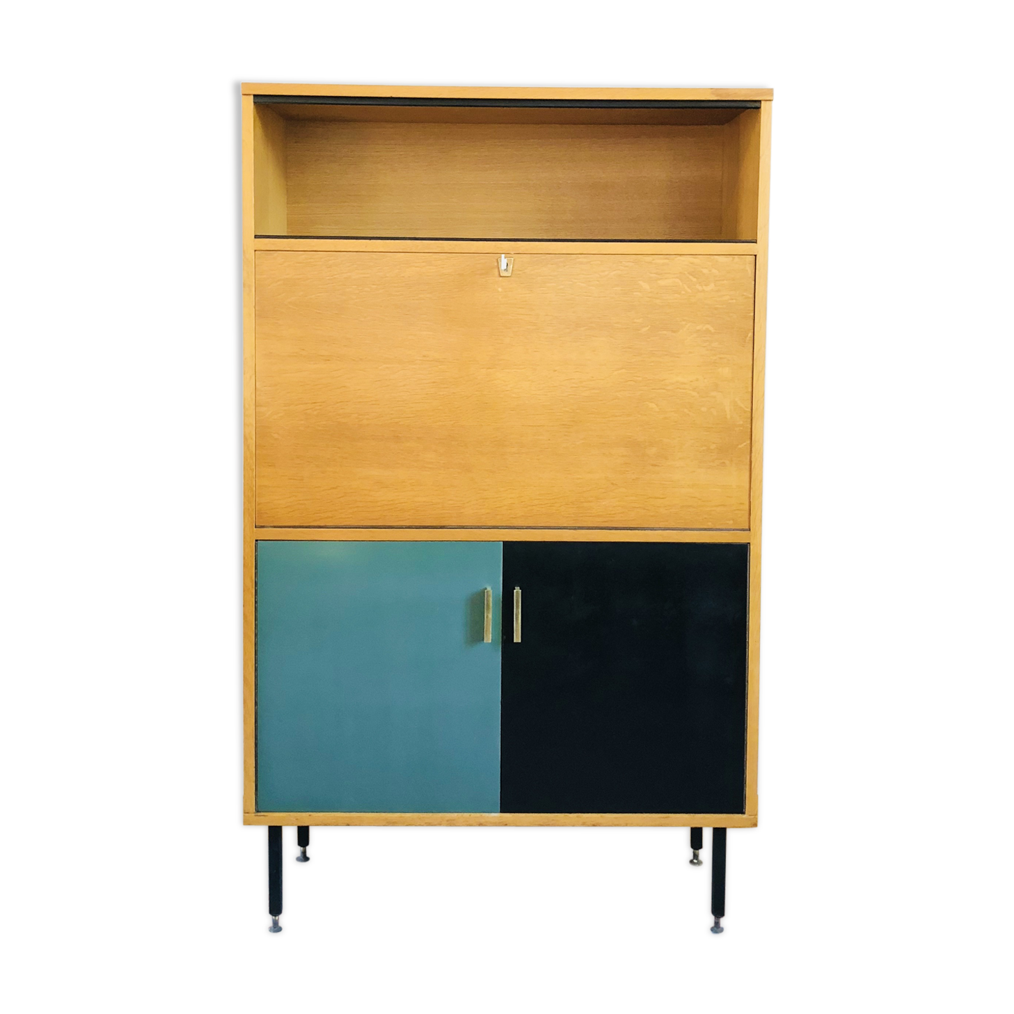 Secretary oak 1960 vintage