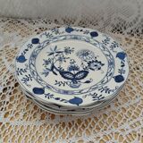 4 Royal Boch dessert plates 