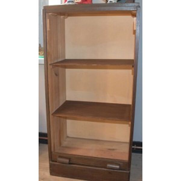 Armoires volet roulant en bois vintage