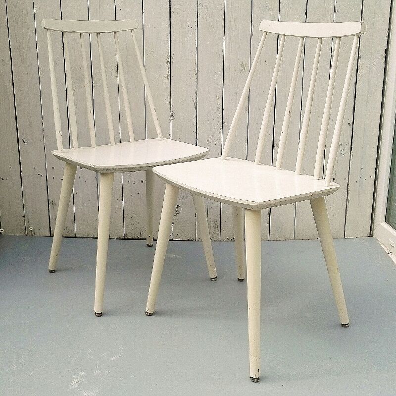 Pair of Scandinavian chairs Theodore Harlev for Farstrup