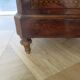 Antique oak burr chest of drawers - 4 drawers - marquetry inlay from the early 21st century