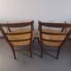 Pair of Armchairs in Cherry Wood