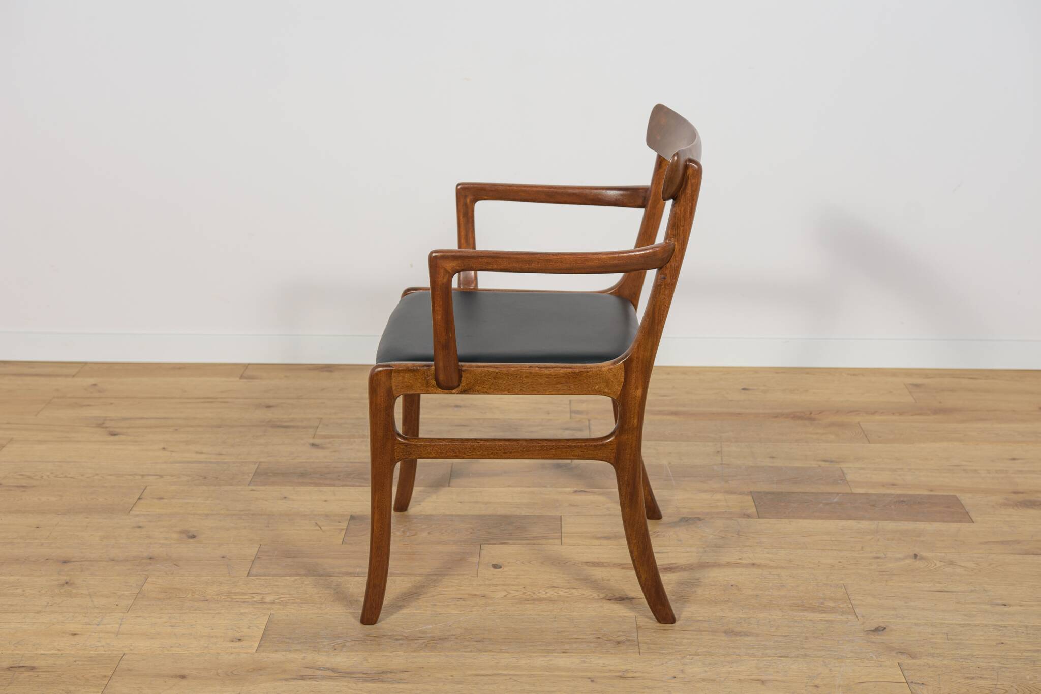 Danish Dining Chairs by Ole Wanscher for Poul Jeppesens Furniture Factory.