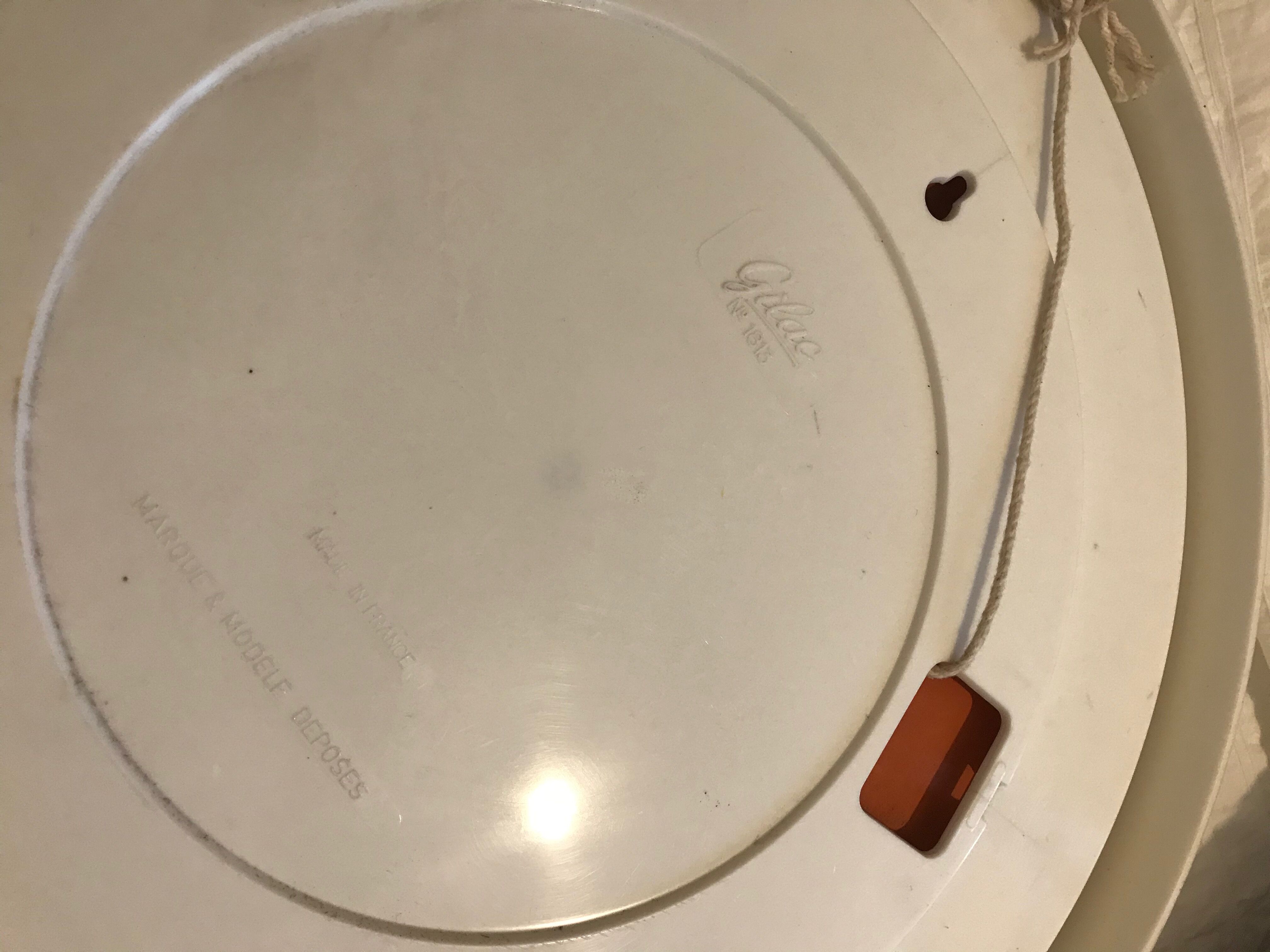 Round mirror brand Gilac vintage