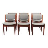 Set of six Scandinavian chairs by Finn Juhl