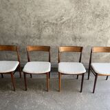 4 Danish rosewood chairs by Rosengren Hansen, 1960s