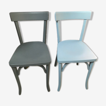 Paires de chaises bistrot Baumann