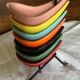 Complete set of 7 multicoloured vintage ceramic bowls.