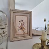 Frame dried flowers