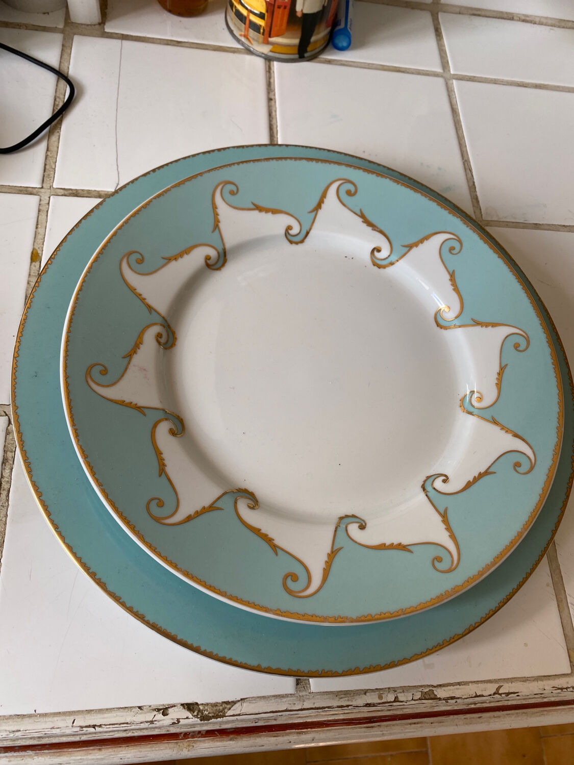 Set of 4 plates Christian Lacroix