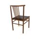 Set of 6 Scandinavian beech chairs, "Lyran" by Erik Wørtz, Sweden, 1960.