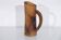 Olive wood vase with handle 1960