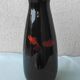 Vase en bois laqué