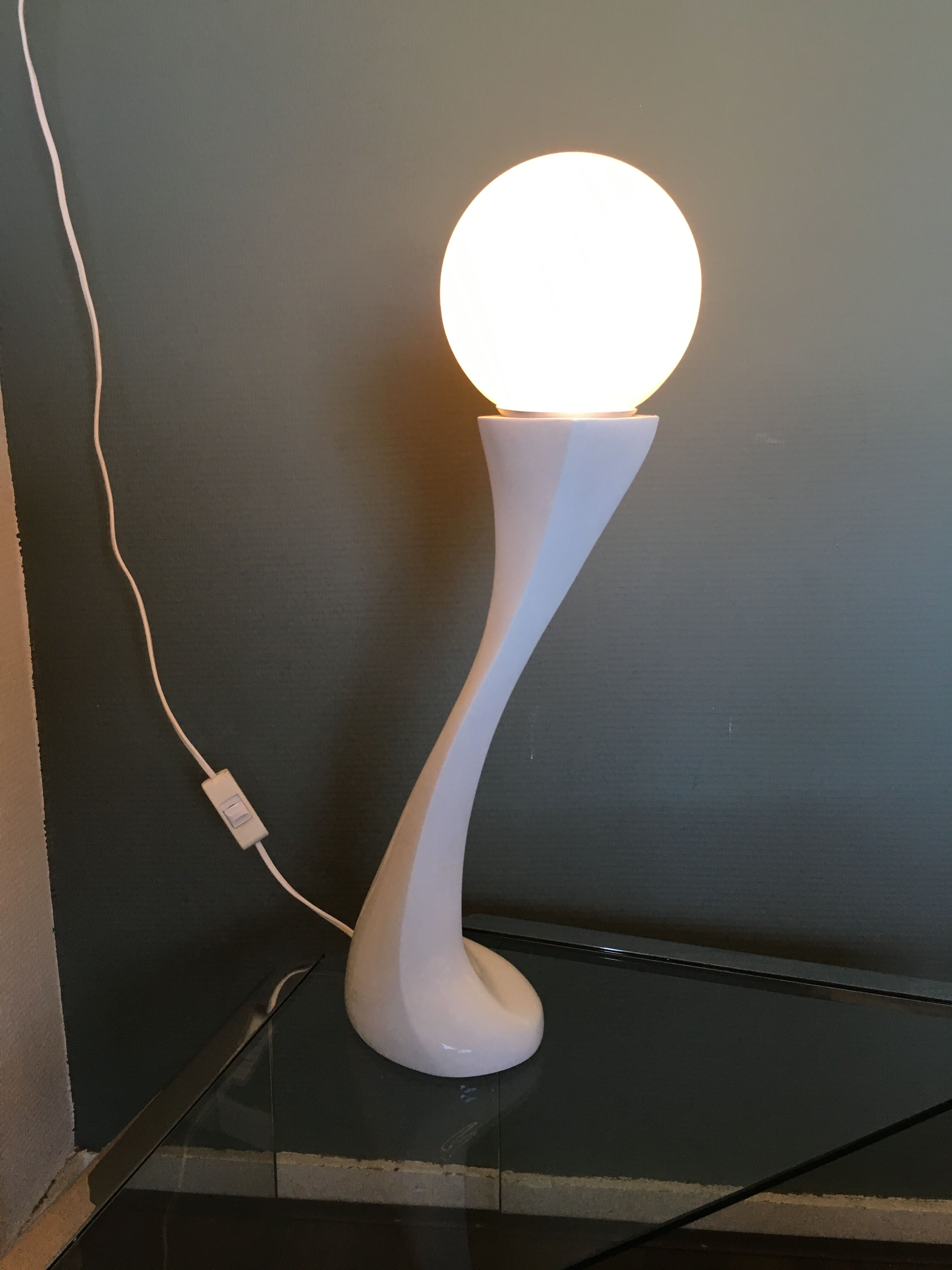 Vintage table lamp, 1970