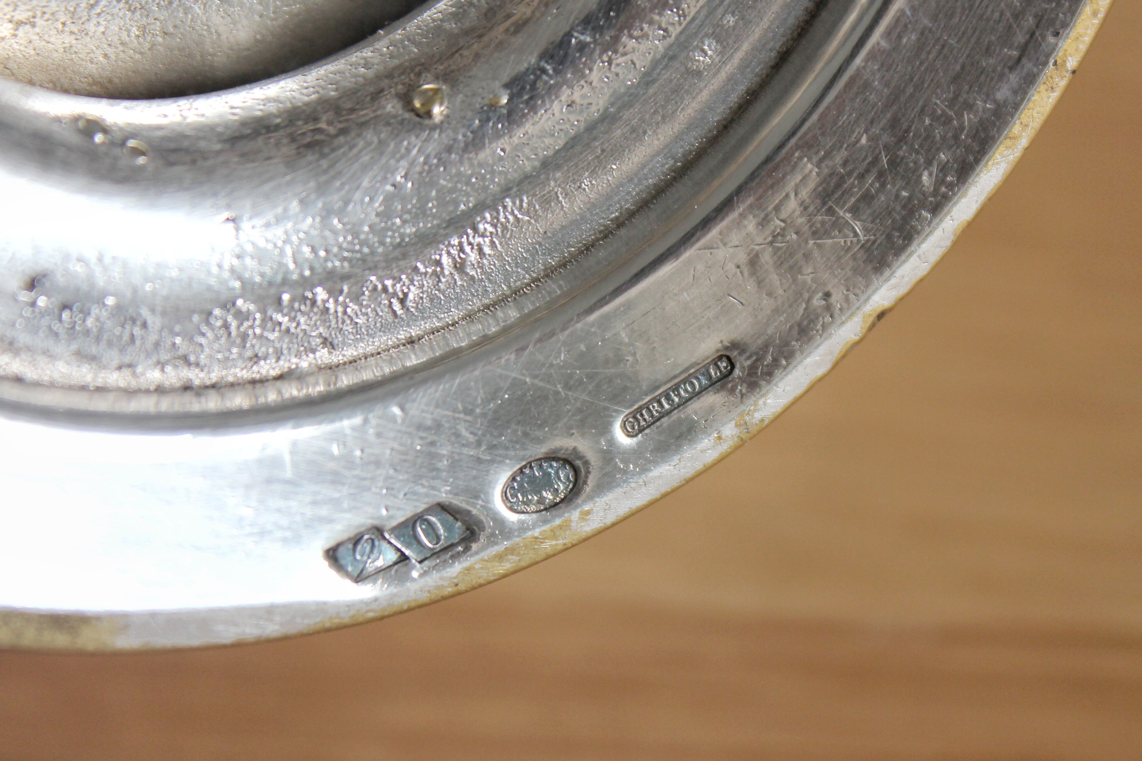 Christofle silver-plated milk jug