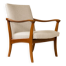 Dutch teak armchair, 60s