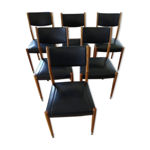 lot de 6 chaises scandinaves