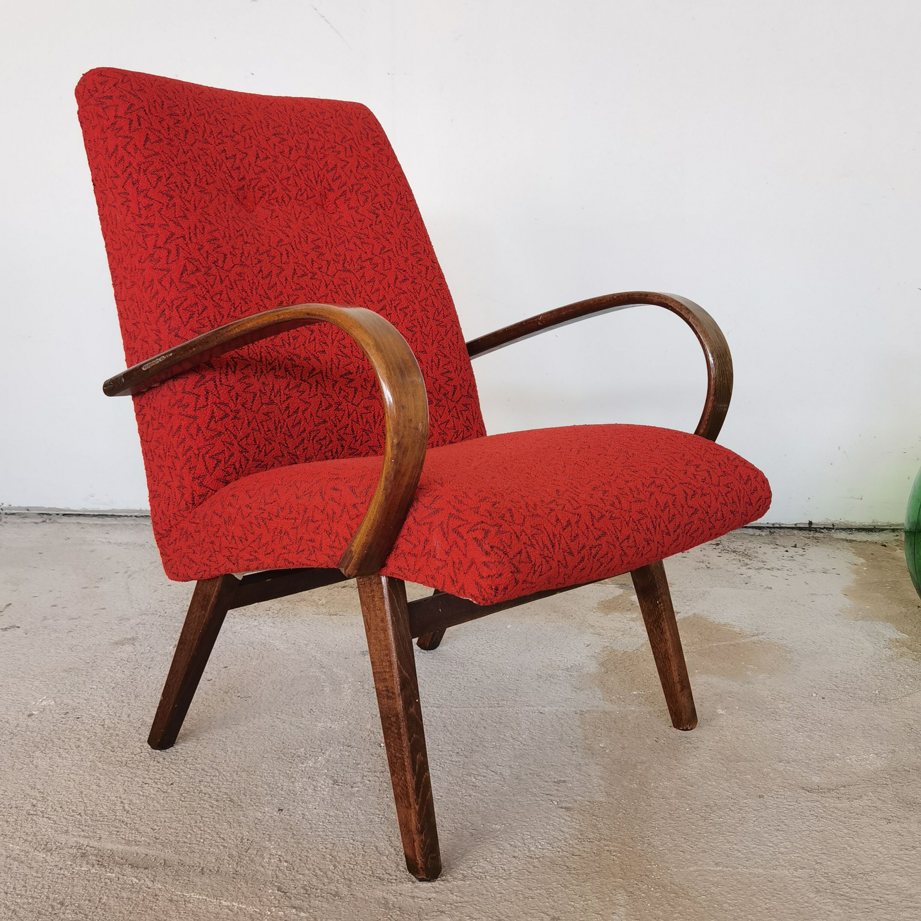 Pair of armchairs 6951 by Jaroslav Smidek for Dyha Brno 1969