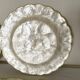 Assiettes nacre et laiton