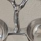 Polished aluminium servant