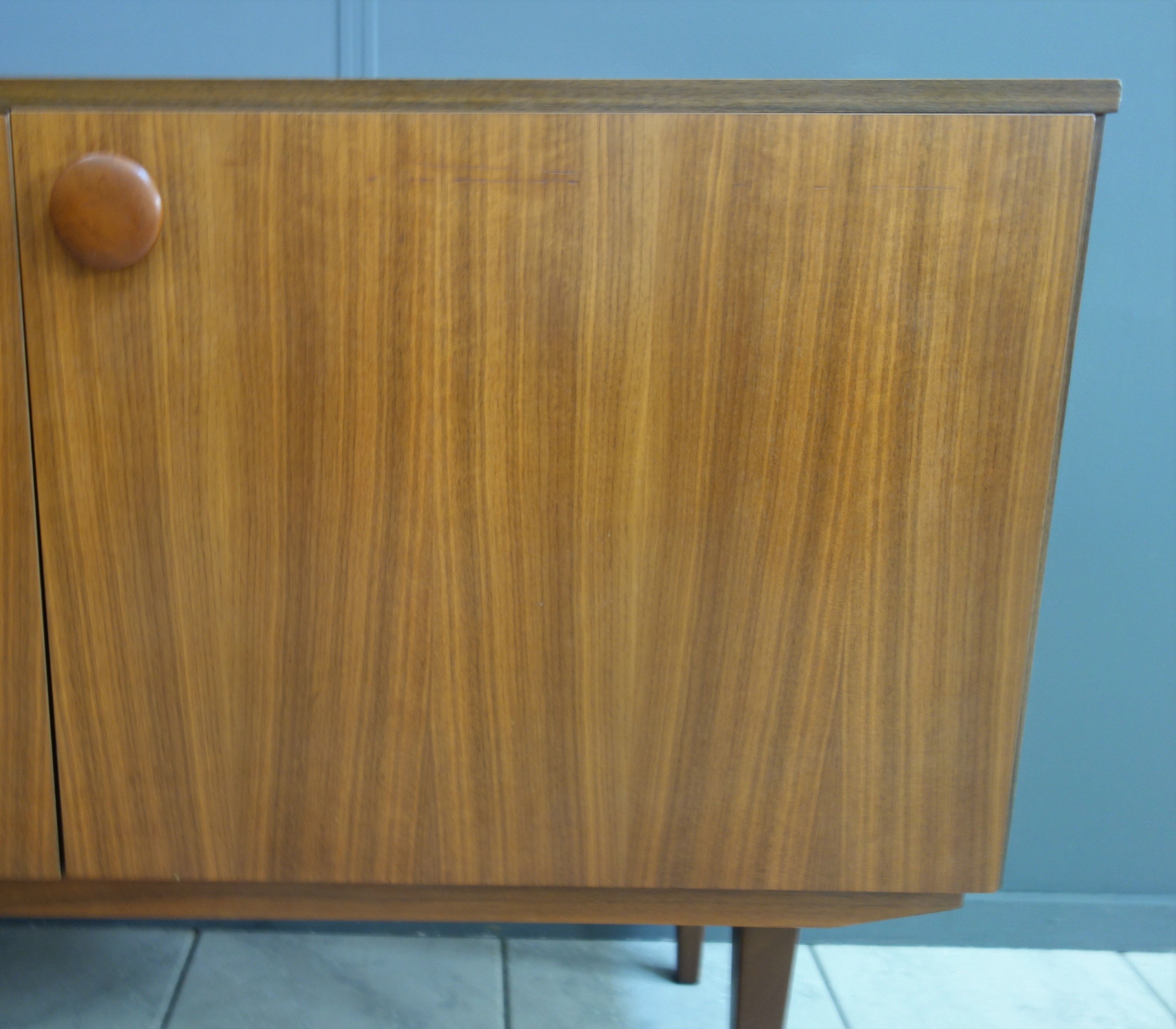 1960s wood swedish sideboard