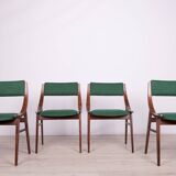 Polish Ski Jumper Dining Chairs from Zamojska Furniture Factory, 1970s, Set