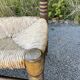 Petite chaise en bois et paille