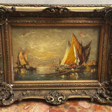 Port of Calais early 19th century - Smuggling of Lace Trades L