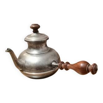 Silver teapot