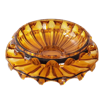 Ensemble de 2 coupes en cristal art déco 1940