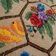 Vintage Turkish kilim handwoven 150x183 cm