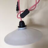 Pretty opaline blinds walk-in lamp