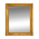 Ancien miroir doré avec glace au mercure, XIXe siècle