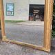 Louis Philippe mirror in solid wood and gilded stucco 19th century 125x80cm