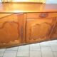 Louis XV oak and cherry wood sideboard