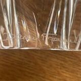 Crystal vase signed Daum France