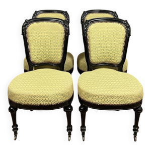 4 chaises époque Napoléon - iii