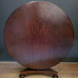 Round table Louis Philippe style in solid wood