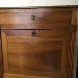 19th-century walnut writing desk