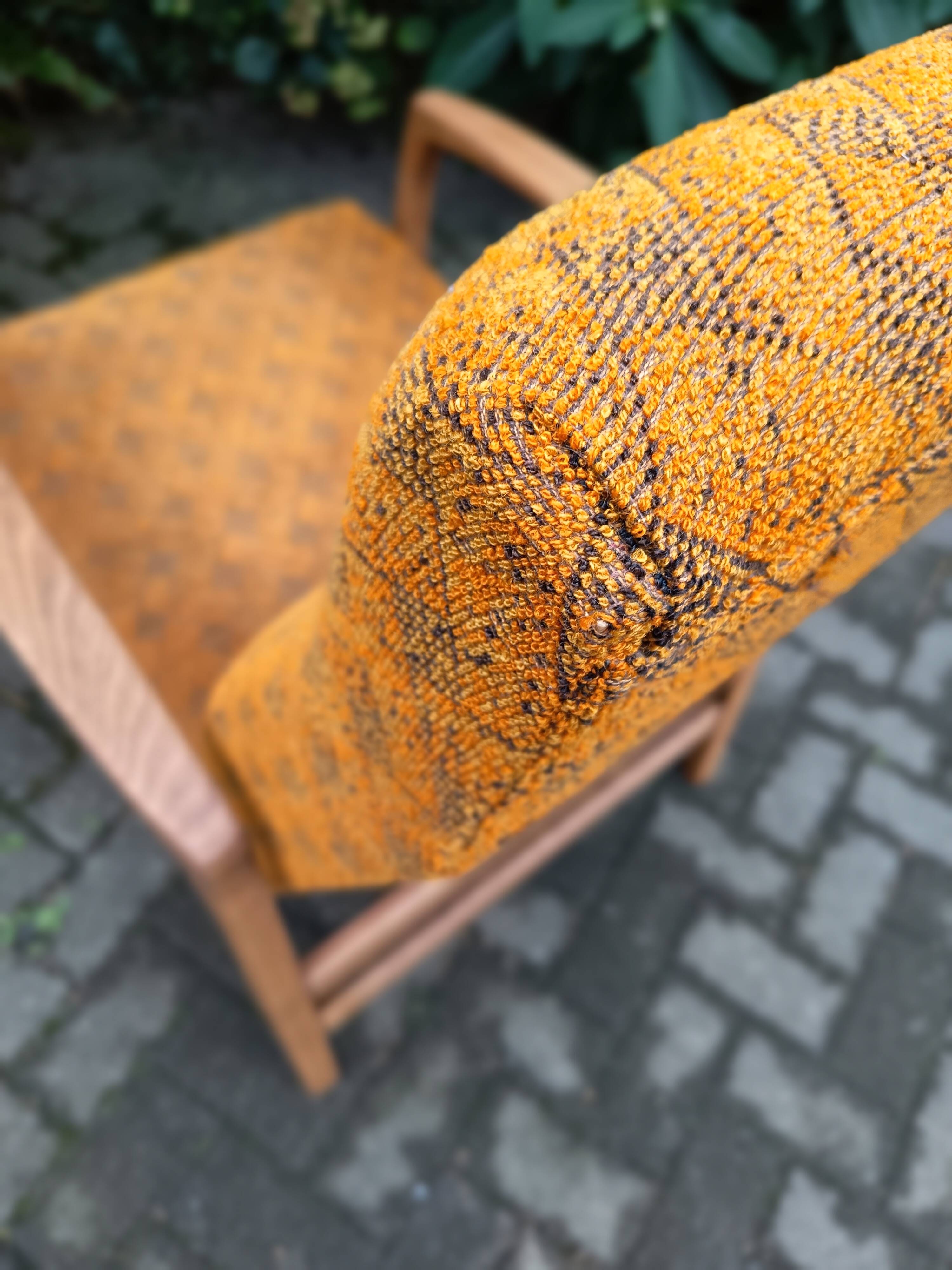 Fauteuil haut scandinave, 1960