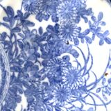 Chinese porcelain plate inspired by the blue family, late nineteenth early twentieth century