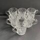 6 old Baccarat cups size 6406