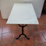Table de bistrot dessus marbre