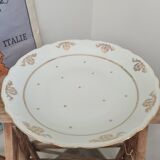 Plat de service doré
