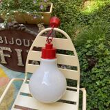 large bulb chandelier from the 70s