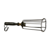 Wood and brass lamp 1930